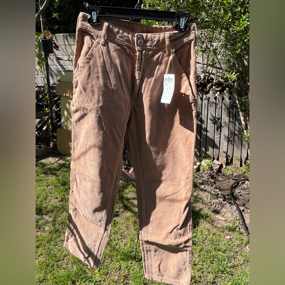 John Galt Light Brown Corduroy Pants